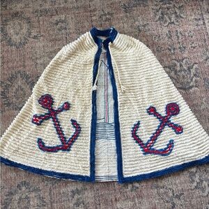 Vintage Chenille Beach Cape